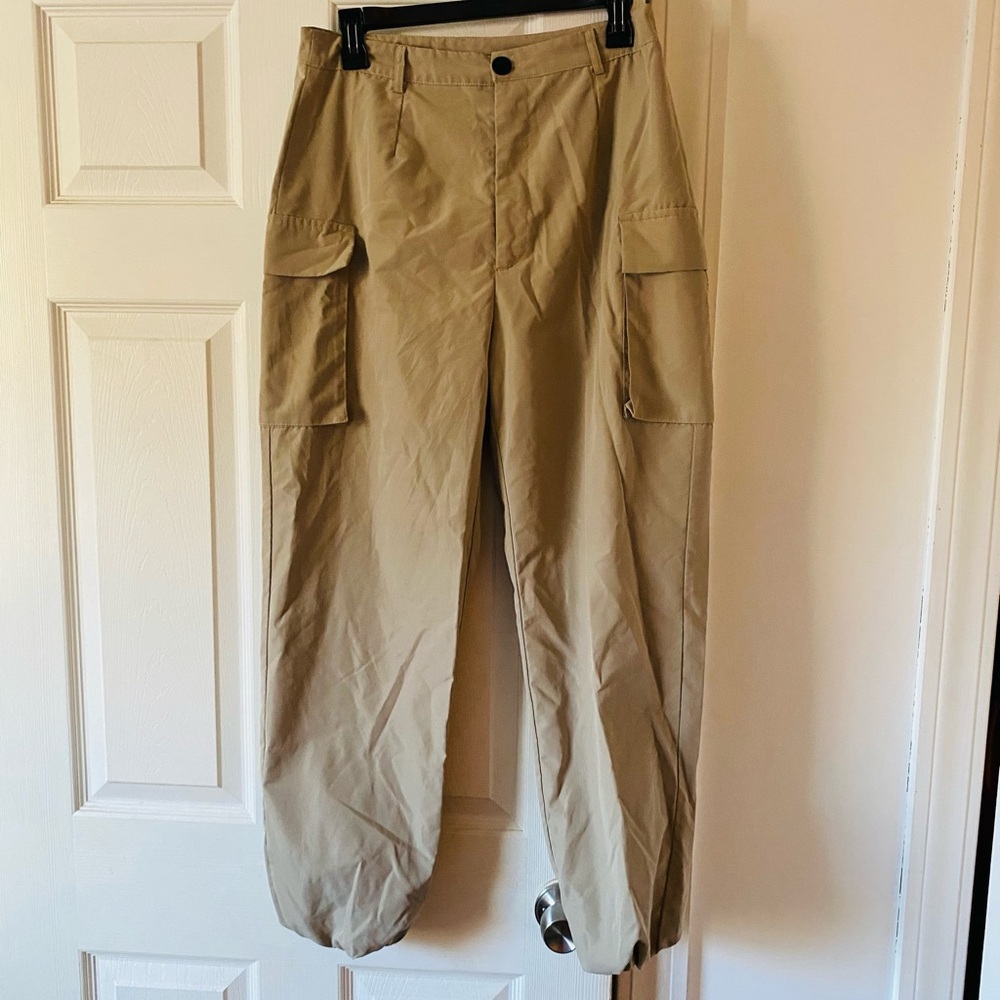 Tan Cargo Pants
